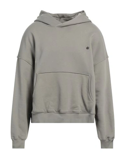 A Paper Kid Man Sweatshirt Taupe Size Xl Cotton In Sage Green