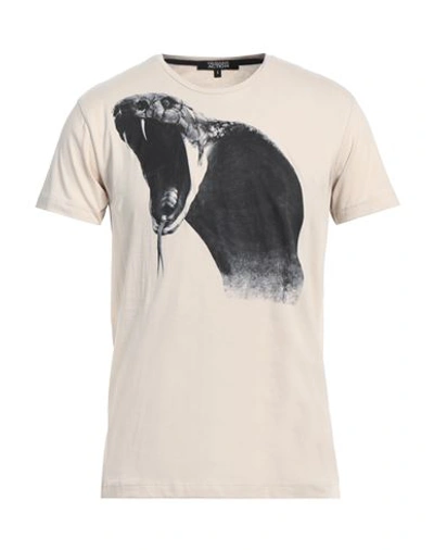 Shop Trussardi Action Man T-shirt Beige Size Xxl Cotton