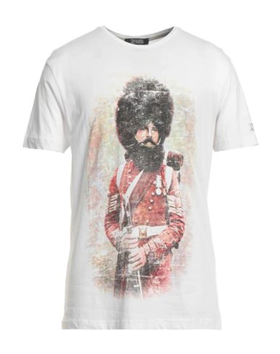 Shop Trussardi Action Man T-shirt White Size 3xl Cotton