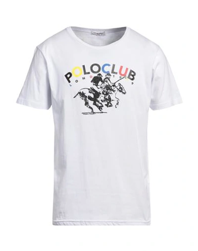 Shop Poloclub London 1909 Man T-shirt White Size Xl Cotton