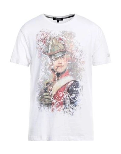 Shop Trussardi Action Man T-shirt White Size Xxl Cotton
