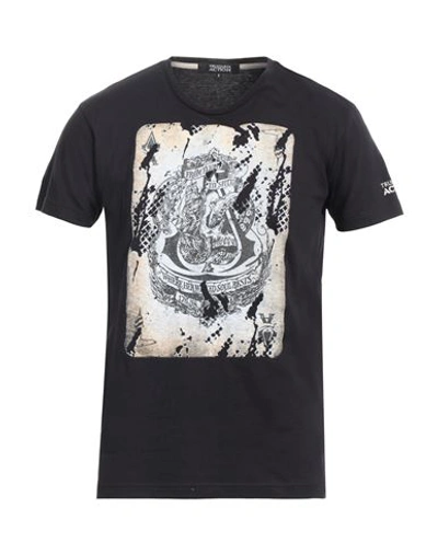 Shop Trussardi Action Man T-shirt Black Size Xxl Cotton, Polyamide