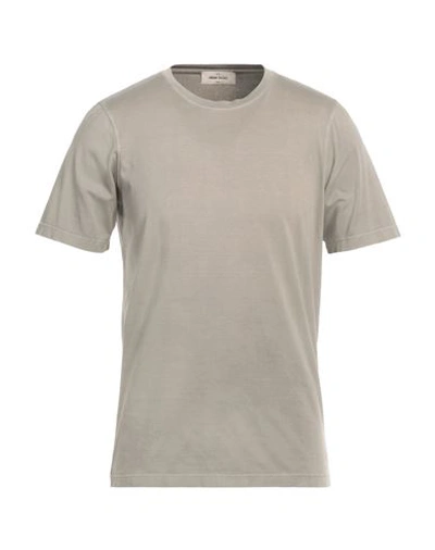 Shop Gran Sasso Man T-shirt Sage Green Size 38 Cotton