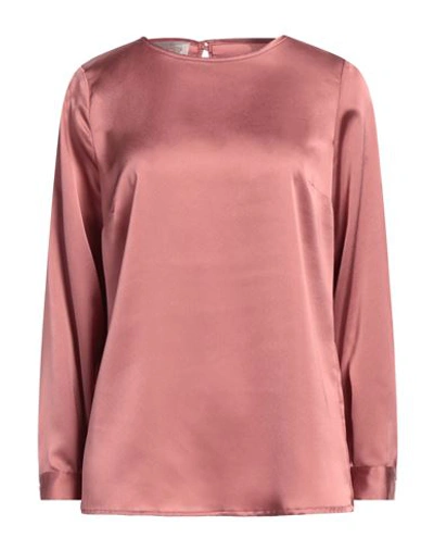 Emisphere Woman Top Antique Rose Size 14 Polyester, Elastane In Pink