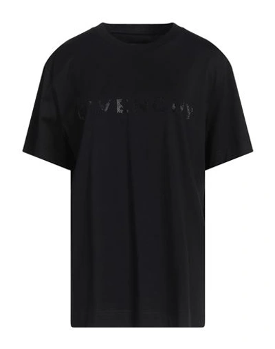 Shop Givenchy Woman T-shirt Black Size S Cotton
