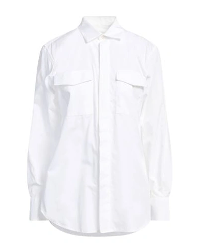 Shop Eleventy Woman Shirt White Size 2 Cotton