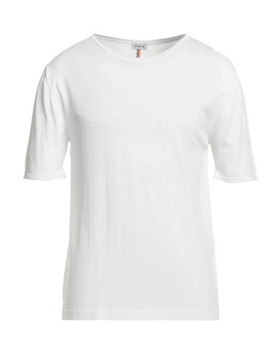 Shop Distretto 12 Man T-shirt White Size Xl Rayon, Nylon