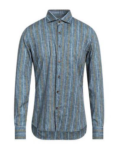 Shop Sonrisa Man Shirt Blue Size 15 ¾ Cotton