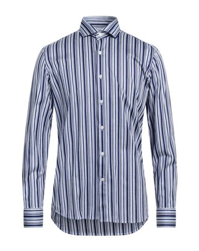 Shop Sonrisa Man Shirt Blue Size 17 ½ Cotton