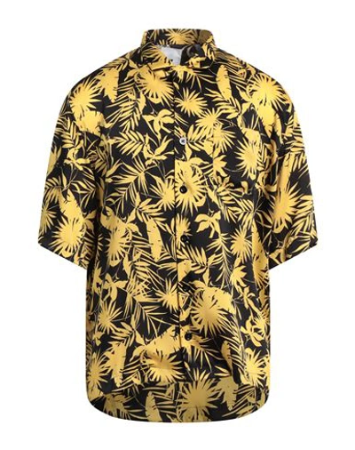 Shop Pt Torino Man Shirt Yellow Size 16 Polyester