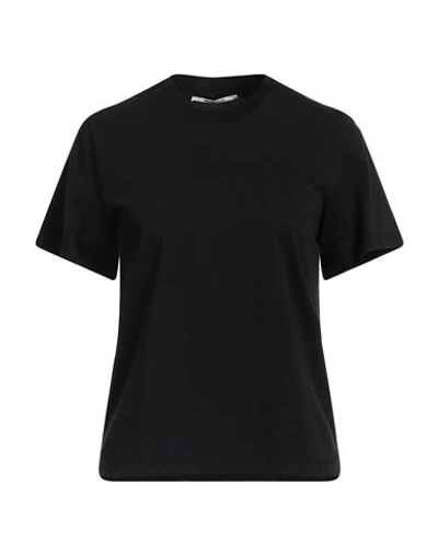 Shop Pomandère Woman T-shirt Black Size 4 Cotton