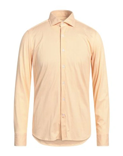 Shop Sonrisa Man Shirt Yellow Size Xxl Cotton