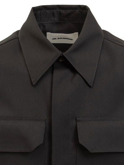 Shop Jil Sander 66 Shirt In Black