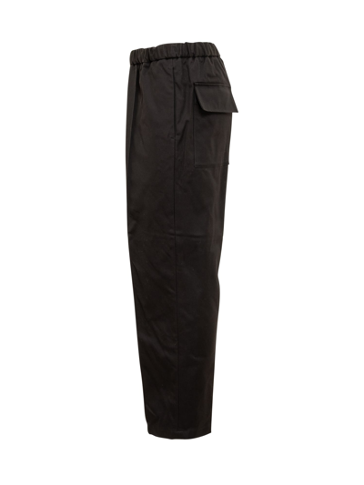 Shop Jil Sander D 09 Aw 20 Trousers In Black