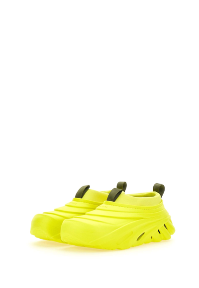 Shop Crocs Echo Storm Sneakers In Yellow