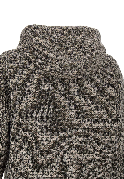 Shop Emporio Armani Cotton Sweatshirt In Beige