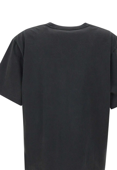 Shop Rotate Birger Christensen Enzyme Cotton T-shirt In Grey