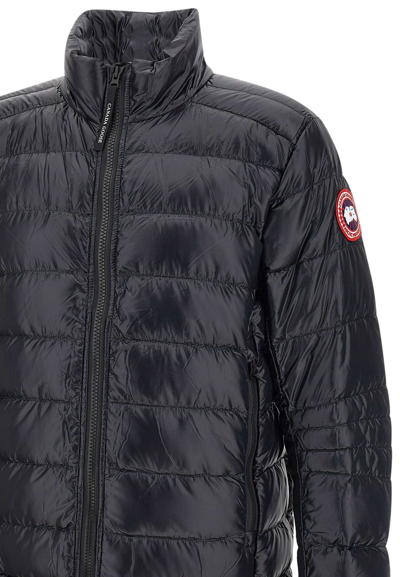 Shop Canada Goose Crofton Down Jacket In Black