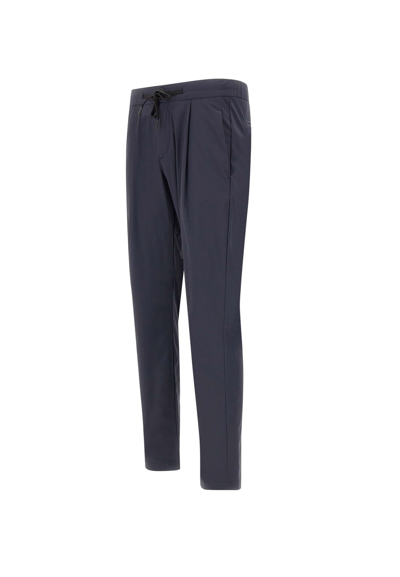 Shop Herno Laminar Trousers In Blue