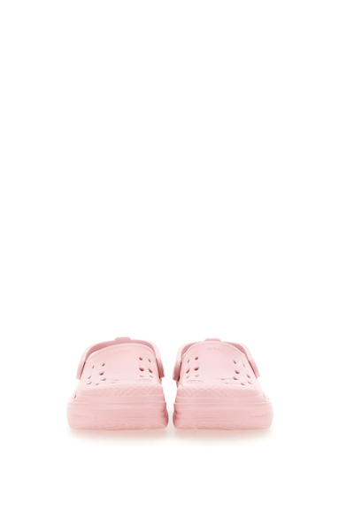 Shop Crocs Off Grid Clog Mules In Pink