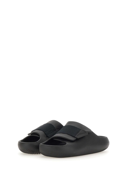 Shop Crocs Mellow Luxe Recovery Slide In Black