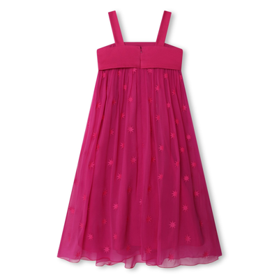 Shop Chloé Abito In Tulle In Pink