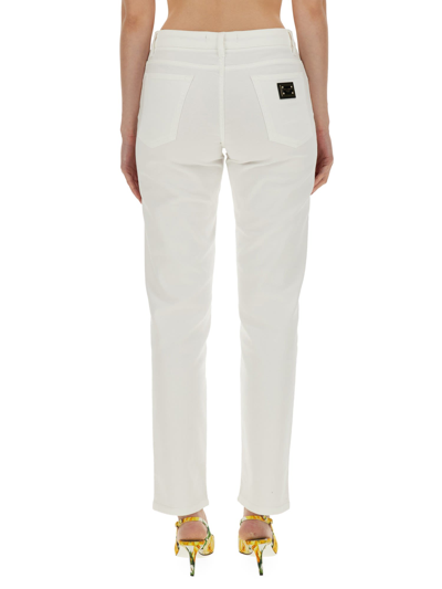 Shop Dolce & Gabbana Jeans In Denim In Bianco