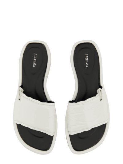 Premiata Sandals In Bianco
