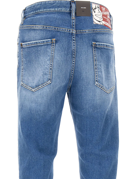 Shop Dsquared2 642 Jean Cotton Jeans In Blue