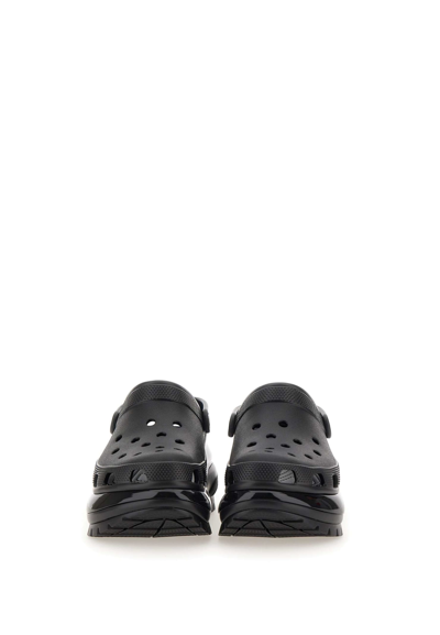 Shop Crocs Mega Crush Clog Sabot In Black