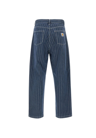 Shop Carhartt Orlean Pant Jeans In Blue
