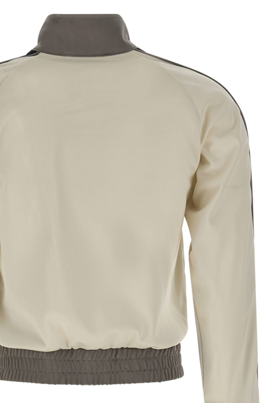 Shop Diesel G Lorious Sweatshirt In White/grey