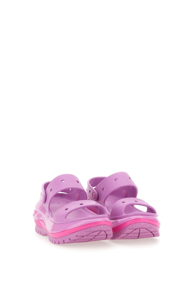Shop Crocs Mega Crush Sandal Sandals In Fuchsia