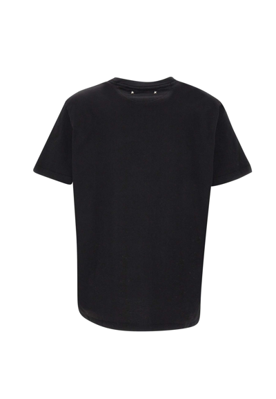Shop Golden Goose Cotton T-shirt In Black