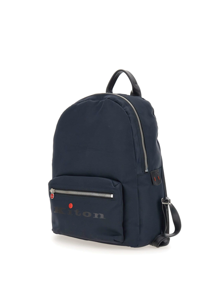 Shop Kiton Backpack In Blue
