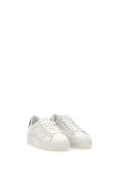 Shop Golden Goose Pure New Sneakers In White-burgundy