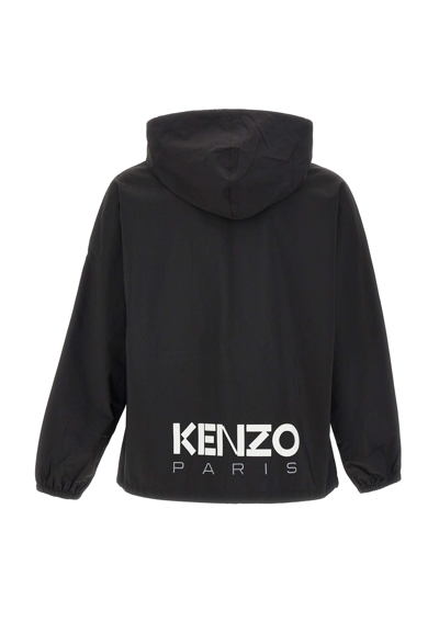 Shop Kenzo Bicolor Kb Windbrea Windbreaker In Black