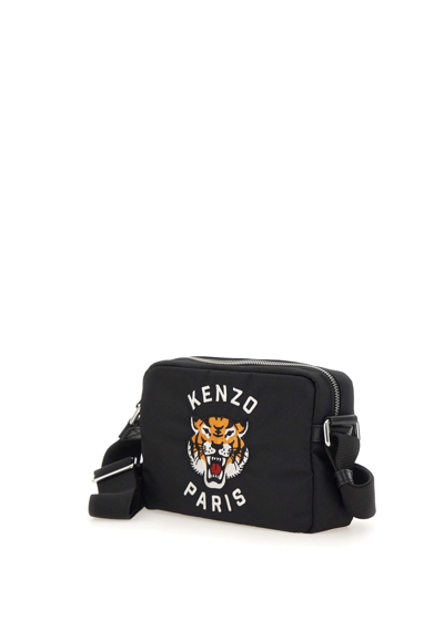 Shop Kenzo Tiger Bag In Black