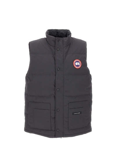 Shop Canada Goose Freestyle Vest In Black