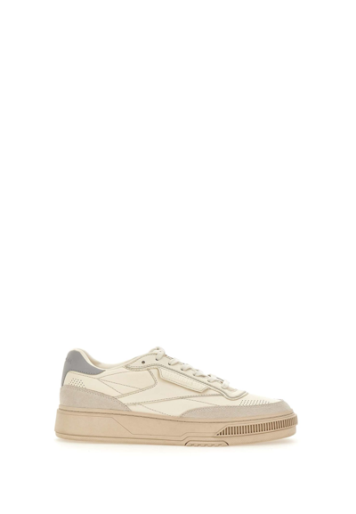 Shop Reebok Club C Ltd Sneakers In White/grey