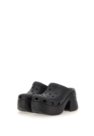 Shop Crocs Siren Clog Sabot In Black