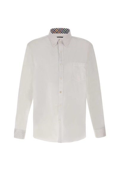 Shop Paul&amp;shark Cotton Shirt In White
