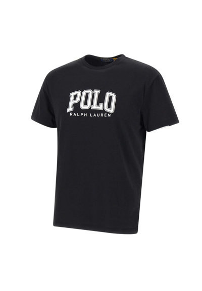 Shop Polo Ralph Lauren Classics Cotton T-shirt In Black