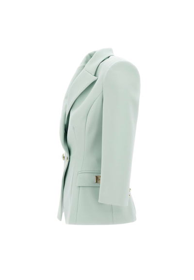 Shop Elisabetta Franchi Daily Jacket In Green