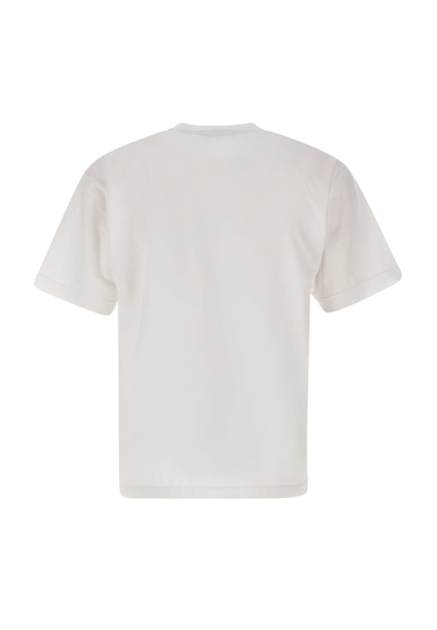 Shop Stone Island Organic Cotton T-shirt In White