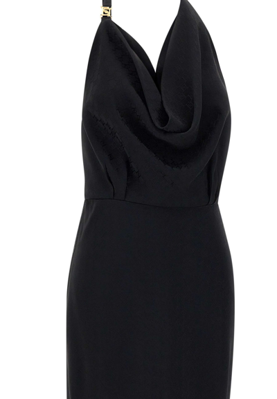 Shop Elisabetta Franchi Events Dress In Black