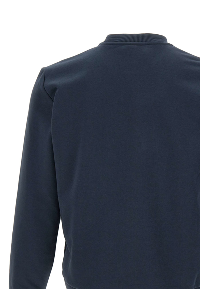 Shop Colmar Connective Cotton Sweatshirt In Blue