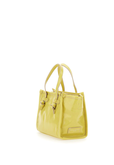 Shop Gianni Chiarini Marcella Bag In Yellow