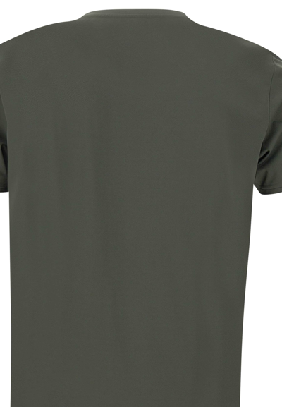 Shop Rrd - Roberto Ricci Design Oxford Pocket Shirty T-shirt In Green