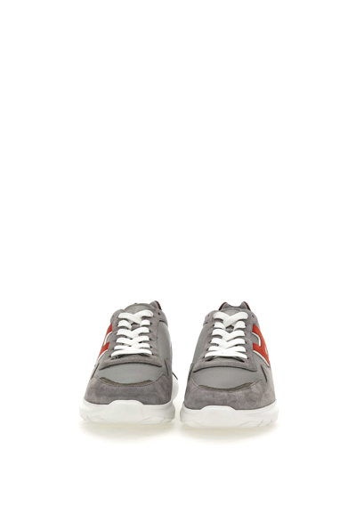 Shop Hogan Interactive³ Sneakers In Grey